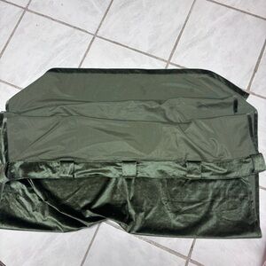 Dark Green Velvet Curtains